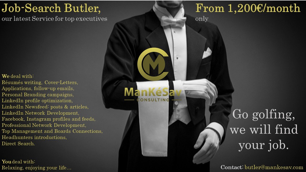 The job search butler looks for a job for you